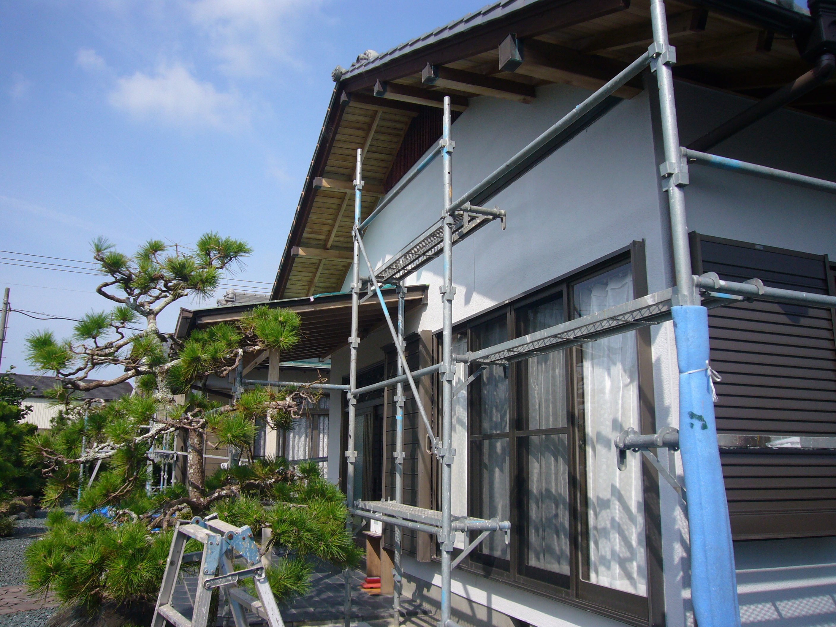 木部保護塗装工事・2016年9月1日撮影